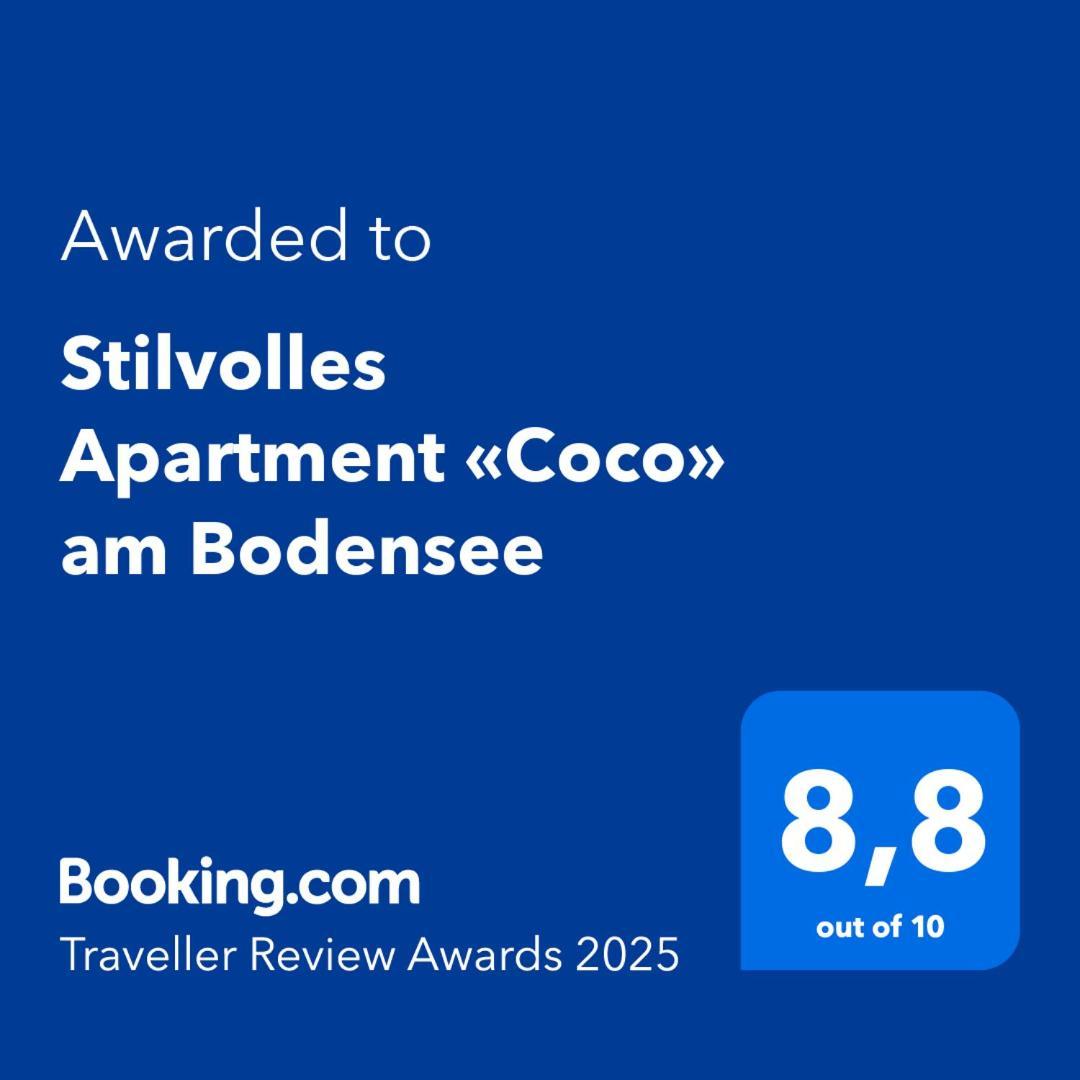 Stilvolles «coco» Am Bodensee Apartment *
